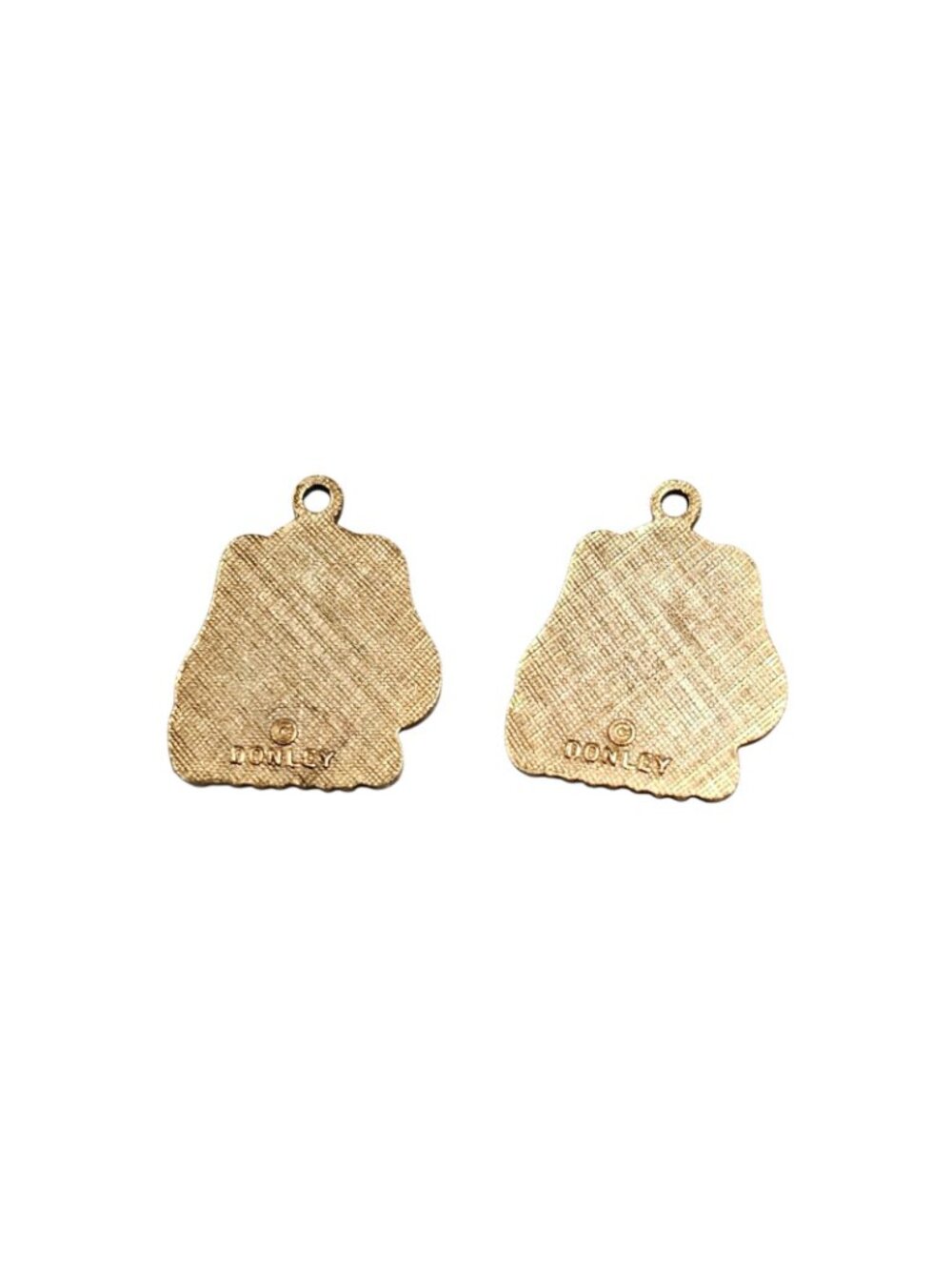 Vintage - Basset Hound Dog Earrings - Picture 5 of 6